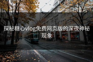 探秘糖心vlog免费网页版的深夜神秘现象